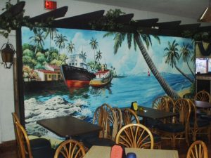 Victor Caldee Mural Hola Cafe