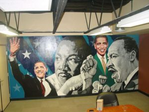 Victor Caldee Mural Obama