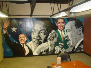 Victor Caldee Mural Obama