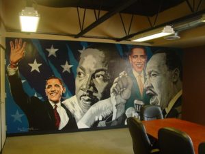 Victor Caldee Mural Obama