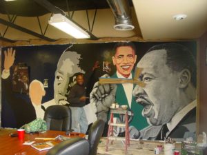 Victor Caldee Mural Obama