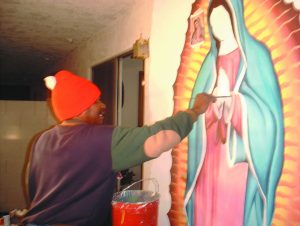 Victor Caldee Mural Virgen