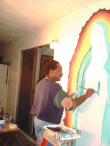 Victor Caldee Mural Virgen