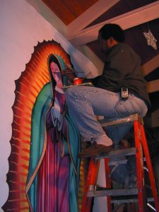 Victor Caldee Mural Virgen