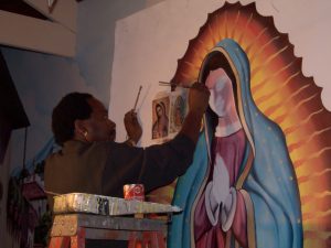 Victor Caldee Mural Virgen